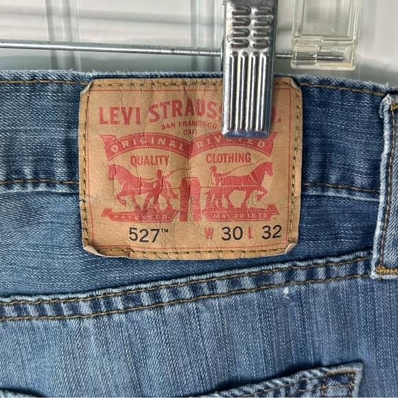 Levi Strauss 527 Slim Bootcut Jeans Men’s 30 x 32 - Picture 6 of 6